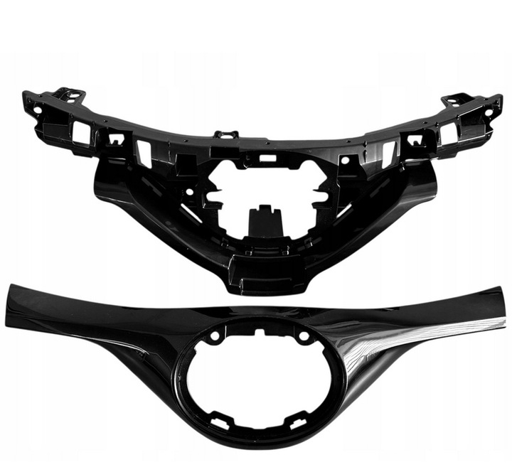 фото №1, Toyota c-hr chr 16-19 решітка радіатора решітка + кронштейн внутрішній конструкція