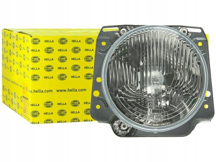 фото №16, Фара vw golf 2 83-91 h4 t4w le pr hella