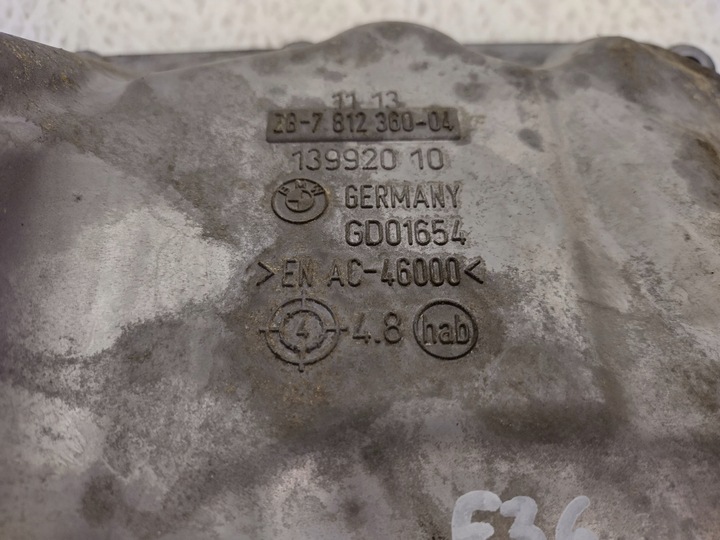 фото №10, Bmw 4 f36 gran купе 14-17 2.0 дизель n47d20c поддон масляная з датчиком