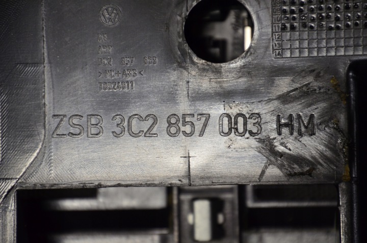 фото №5, Vw passat b6 b7 cc консоль роздавальна 3c2857003hm