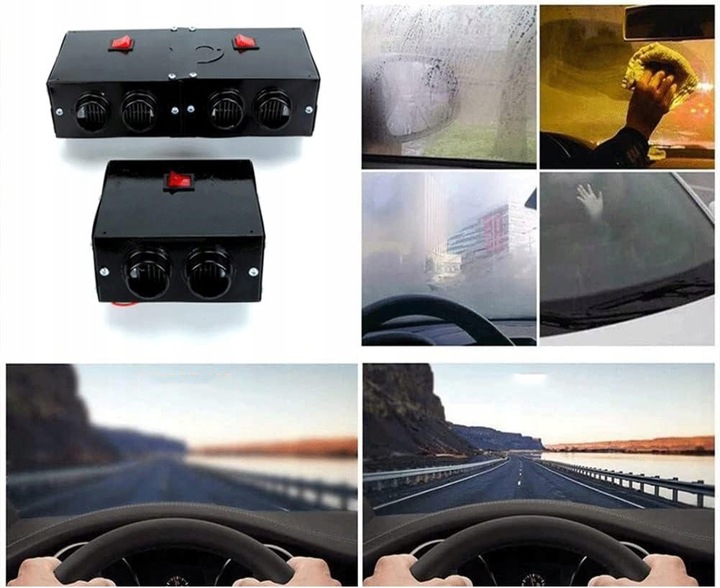 фото №11, Размораживатель автомобильный отопитель 12v 400-600w радиатор odmrażacz/ogrzewacz