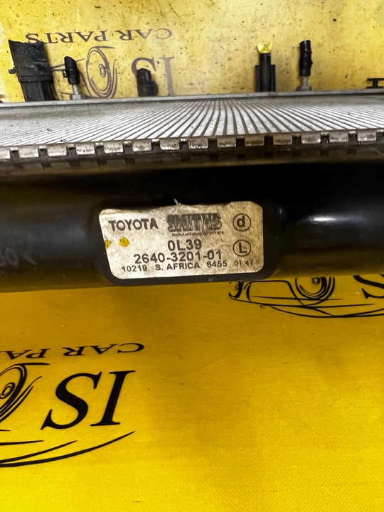 фото №7, Комплект радиатор радиаторов воды кондиционера toyota hilux viii 8 2.4d d4d