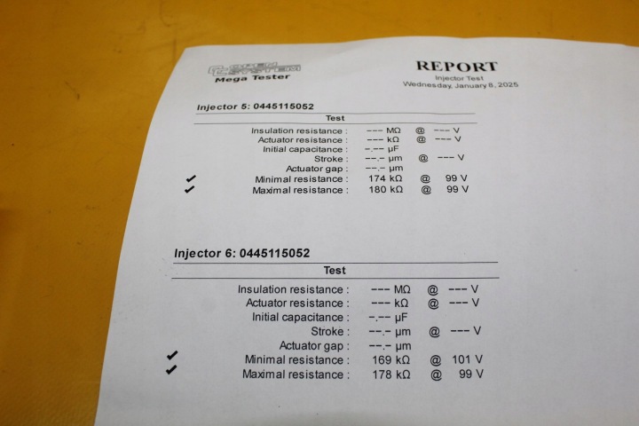 фото №15, Форсунка форсунки audi a6 c6 3.0 td asb 059130277ah 0445115052 перевірені