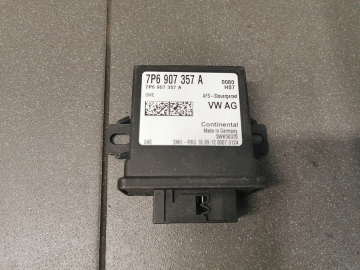 фото №1, Модуль блок управления света vw golf vii 7p6907357a
