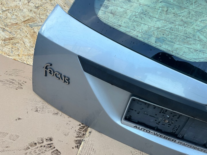 фото №2, Кришка задня скло зад ford focus mk1 1998-2004 срібна hb 5двері