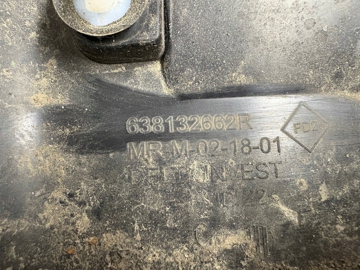 фото №10, Планка крыльев левый перед dacia sandero iii jogger