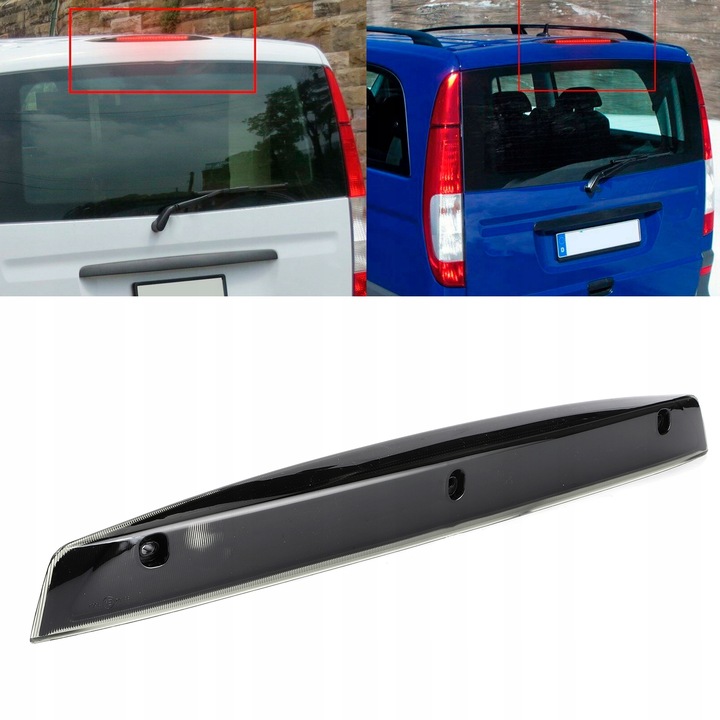 фото №9, Rear high кронштейн led гальмівний light a6398200056 fit for mercedes benz vito vian