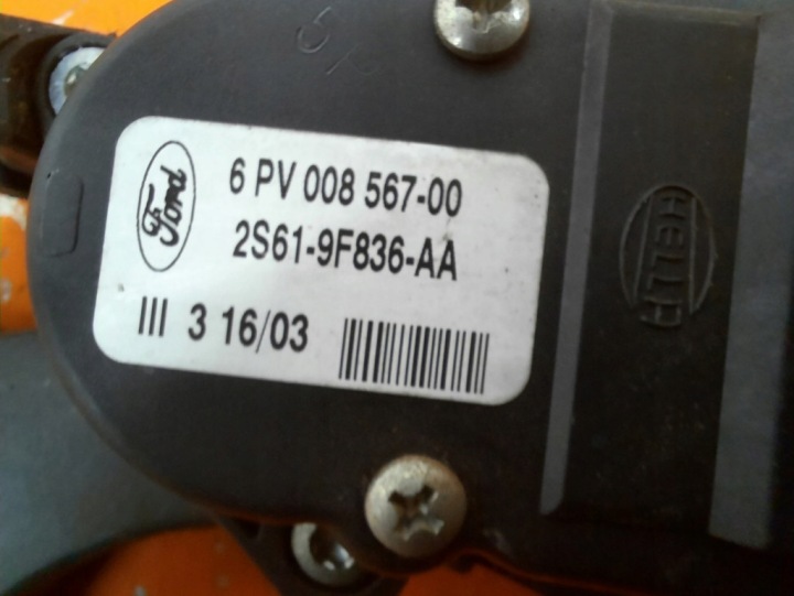 фото №5, Ford fusion i 02-05 потенциометр педаль газа 2s61-9f836aa f6ja