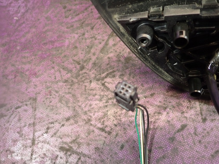 фото №6, Peugeot 307 універсал 01-05 дзеркало праві електричні 96347734xt 6 pin ezac