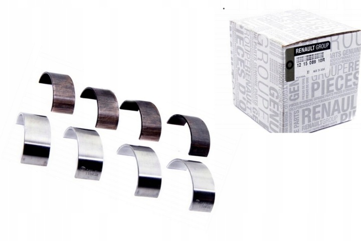 фото №6, 121508910r renault вкладиші шатунів renault kpl.1.5dci оригінальний номер
