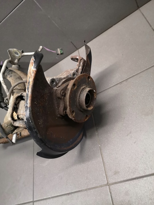 фото №8, Ніжка поворотна опора важіль лівий зад audi a6 c5 4.2 lub