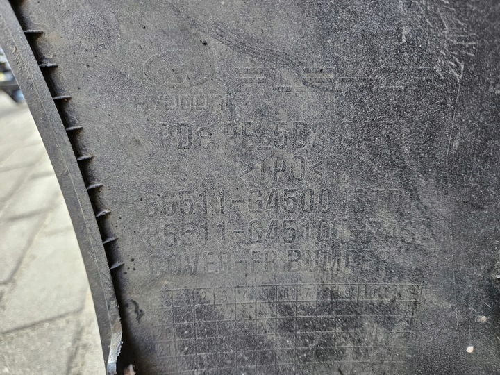 фото №11, Бампер перед переднее hyundai i30 iii рестайлинг 2020- 86511-g4500 org + решётка радиатора