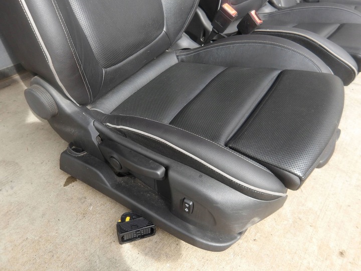 фото №10, Opel astra k сиденья салон кожаные комплект кожа