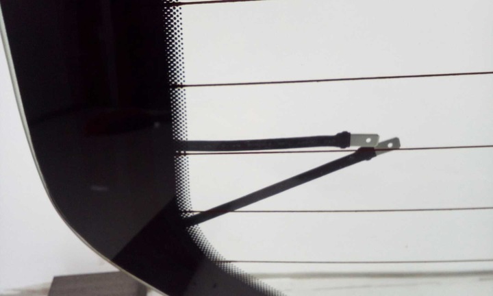 фото №2, Стекло задняя левая ford transit /tourneo connect 2013- с подогревом зелёная новая