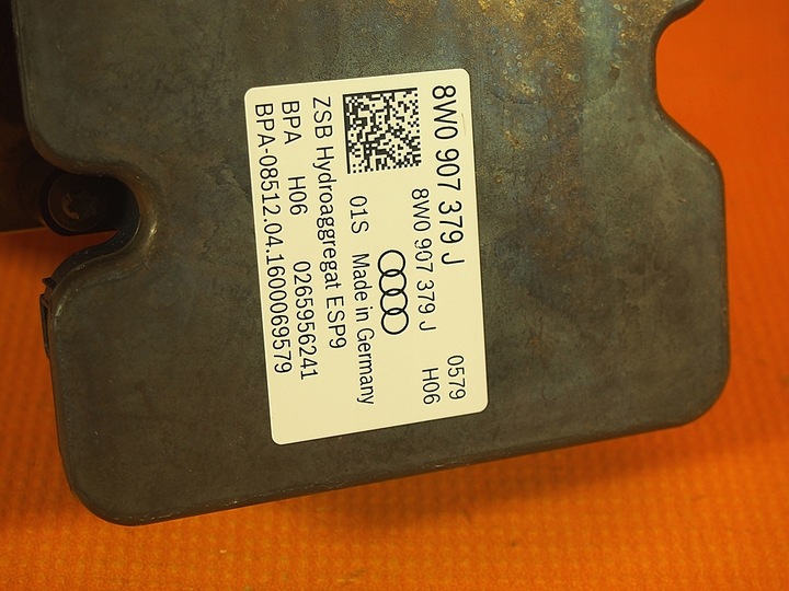фото №8, Audi a4 8w b9 58km насос abs блок управления 8w0614517m / 8w0907379j