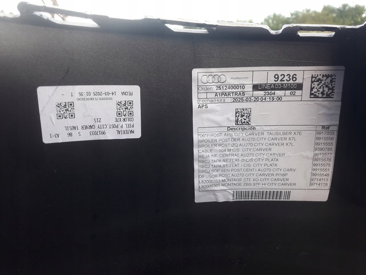 фото №8, Audi a1 2024-2025 бампер зад + планка i заглушка оригинал 9917033