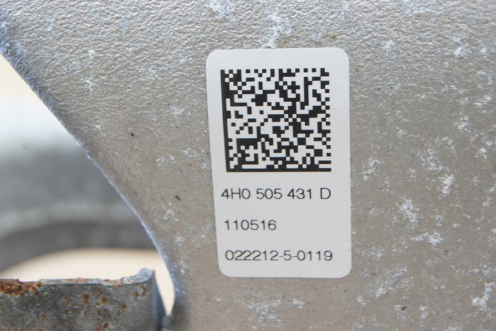 фото №9, Gd audi a8 4h0 поворотный кулак задняя левая 4h0505431d