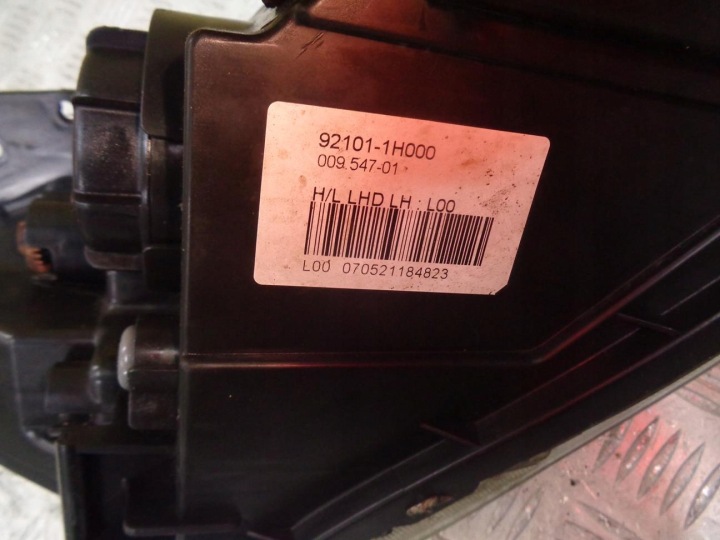 фото №9, Фара левая перед передняя kia ceed 1 i 2006- 92101-1h0xx 92101-1h000 европа
