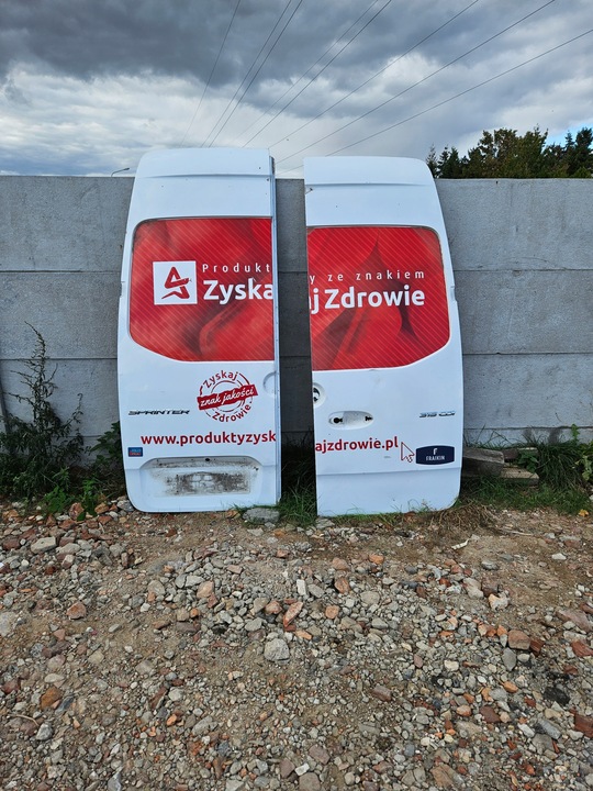 фото №1, Mercedes sprinter 907 двері ліві лівий праві праві зад задні комплект