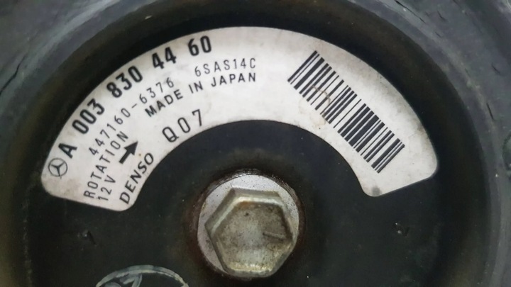 фото №6, Компрессор кондиционера 447280-7423 mercedes cla w176 gla x156 w246 2.2 cdi