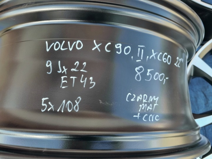 фото №15, Диски 22 volvo xc90 xc60 9x22 et43 5x108 31454328