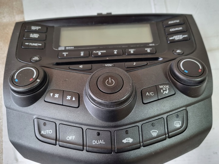 фото №7, Панель повітропровід радіо заводські honda accord vii 39050-sef-g530-m1