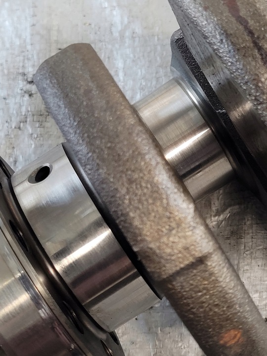 фото №5, Wał коленчатый оригинальный номер 7788529 bmw e60 3.0d m57n