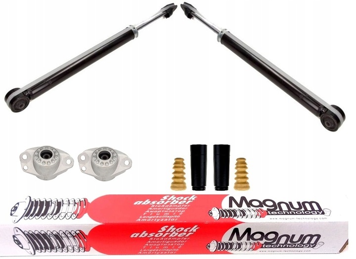 фото №1, 2x magnum амортизаторы защитные накладки отбойники подушки зад vw new beetle 99-09 ##