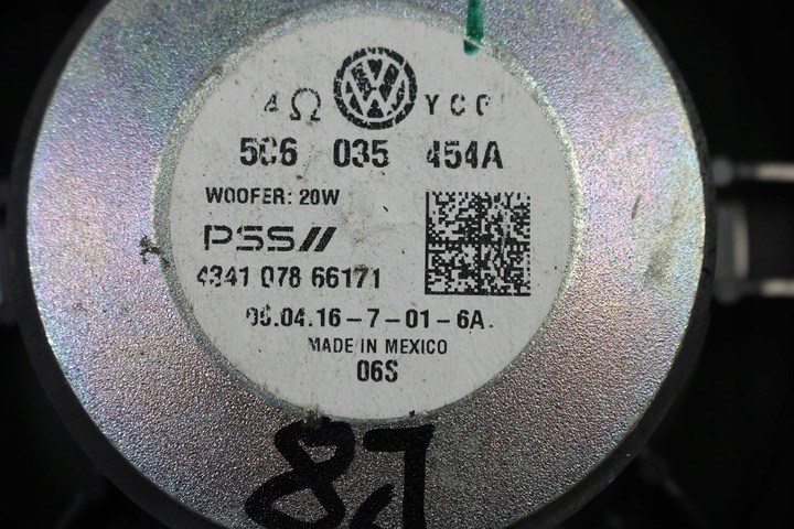 фото №13, Vw jetta динаміки динамік 5c6035454a 5c6 035 454 b 5c 5c6035411e 5c6035454b