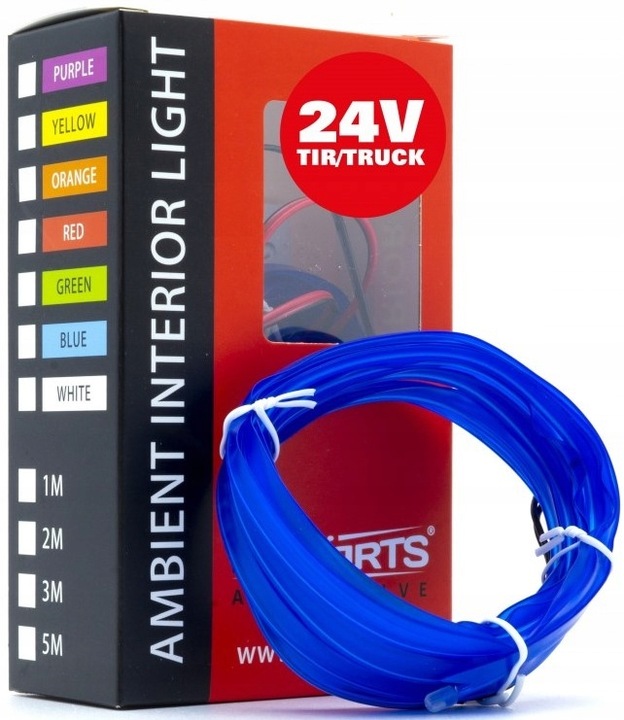 фото №3, Освітлення інтер'єру фоновий 3m 24v tir вантажівка