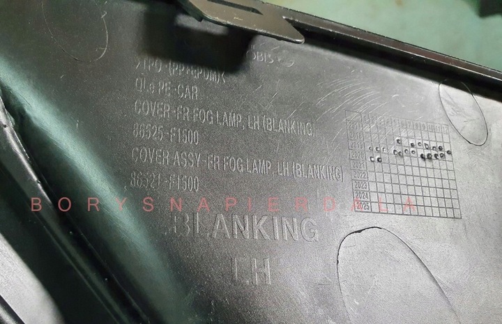 фото №12, Решітка ліва перед kia sportage iv рестайлінг 18-