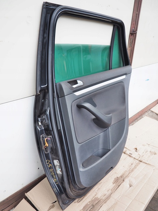 фото №11, Vw golf v 5 універсал скло бокова малий двері права зад задня