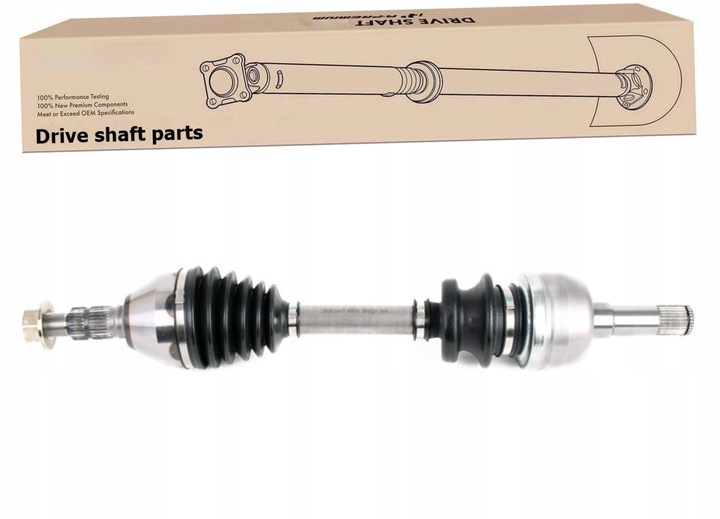 фото №1, Піввісь ліва/права opel insignia a 2.0 cdti 2.0 turbo 4x4 1.6 cdti механічна коробка передач