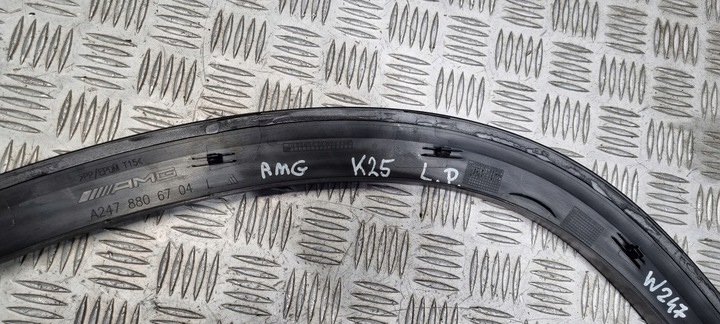 фото №16, Mercedes w247 h247 amg планка крила лівий перед передня a2478806704