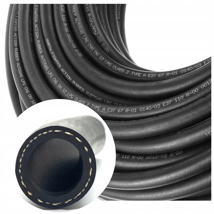 фото №1, Шланг шланг газовий do газу установки lpg 6mm fi6 north fighter r67/r110