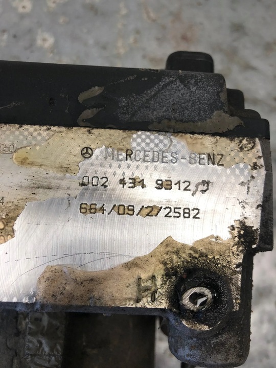 фото №5, Насос abs mercedes w202 0024319312
