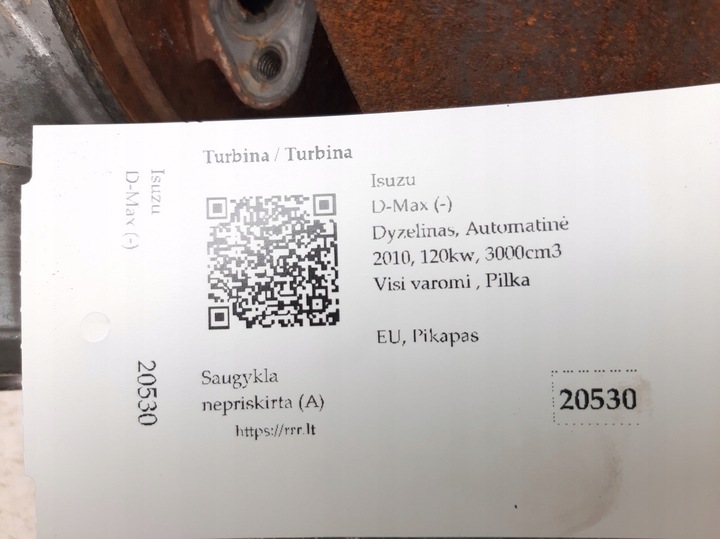 фото №7, 2010 isuzu d-max turbo 898d115297