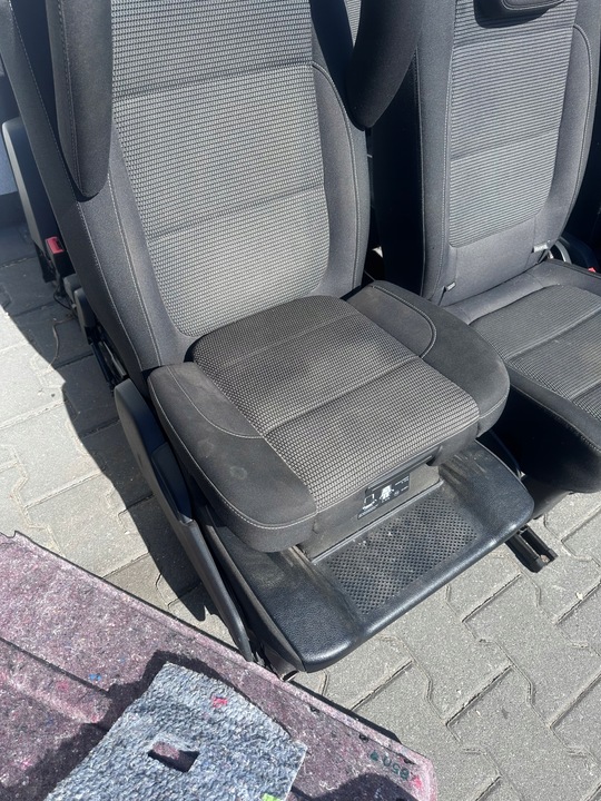 фото №13, Sharan 7n рестайлінг сидіння 7 осіб підігрів integracja rogale діти оббивка ремені