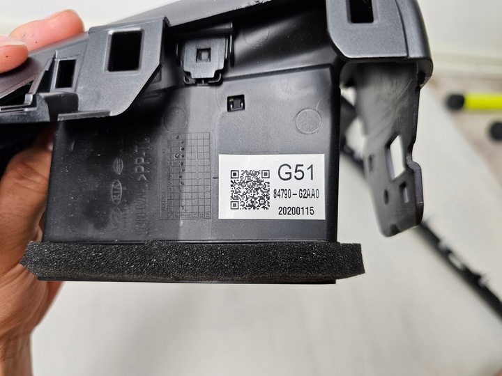 фото №10, Планка dekor консолі решітка повітропровід hyundai ioniq