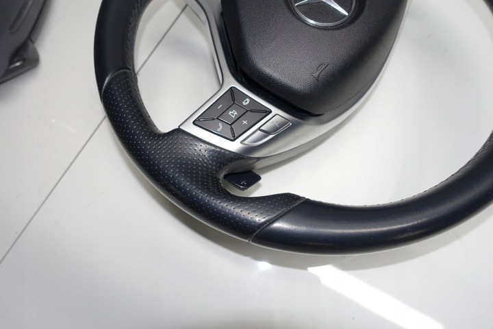 фото №9, Mercedes w204 кермо c-klasa рестайлінг amg w176 подушка пелюстки w207