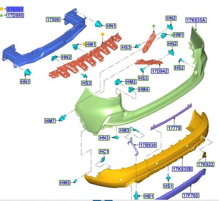 фото №11, Абсорбер бампера зад kuga 2020-