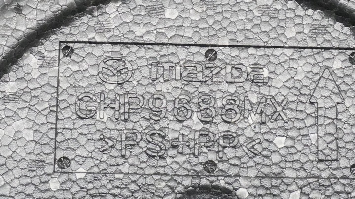 фото №5, Вкладка багажника пенополистирол mazda 6 gj универсал ghp9688mx