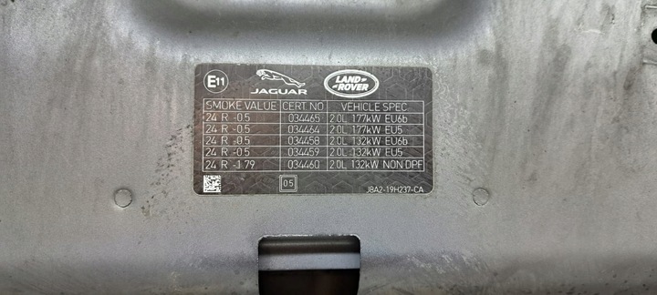 фото №12, Range rover velar l560 капот кришка двигуна