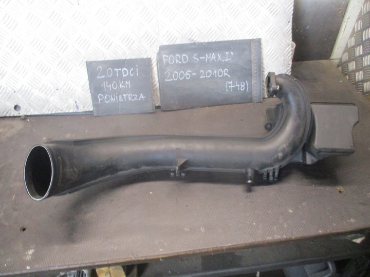 фото №6, Труба воздуха ford smax 2.0tdci 140km 6g919c623eh