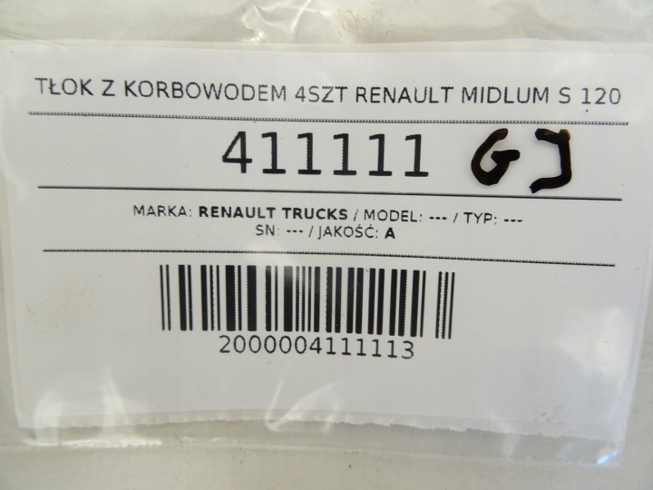 фото №10, Поршень з шатуном renault trucks midlum km