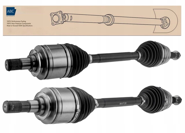 фото №1, Полуось левая + правая зад mitsubishi pajero iv 3.2 дизель с прямым впрыском 3.2 дизель с прямым впрыском 4wd