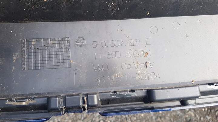 фото №9, Vw golf 8 viii рестайлинг gti r line 24- бампер перед переднее хороший