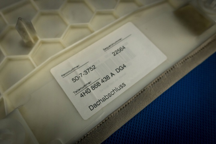 фото №6, Завершение потолок audi a8 s8 4h0868438a dg4