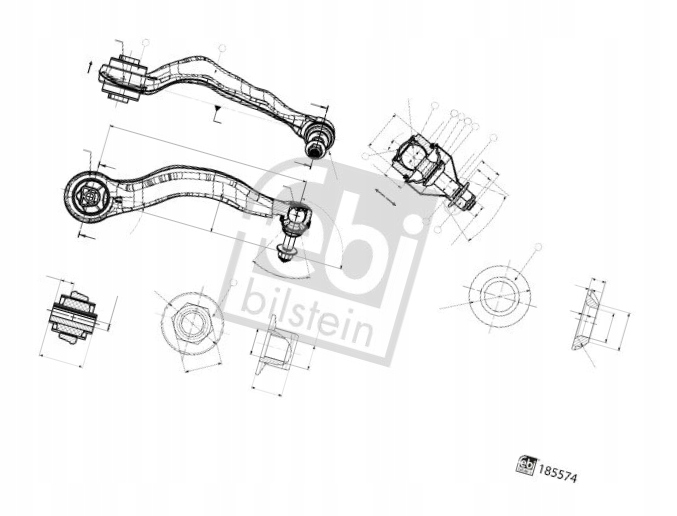 фото №1, Важіль - febi bilstein 185574