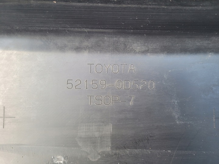 фото №13, Toyota yaris iii рестайлинг 14-17 2014- бампер задний зад